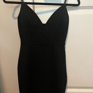 AGACI black bodycon dress
